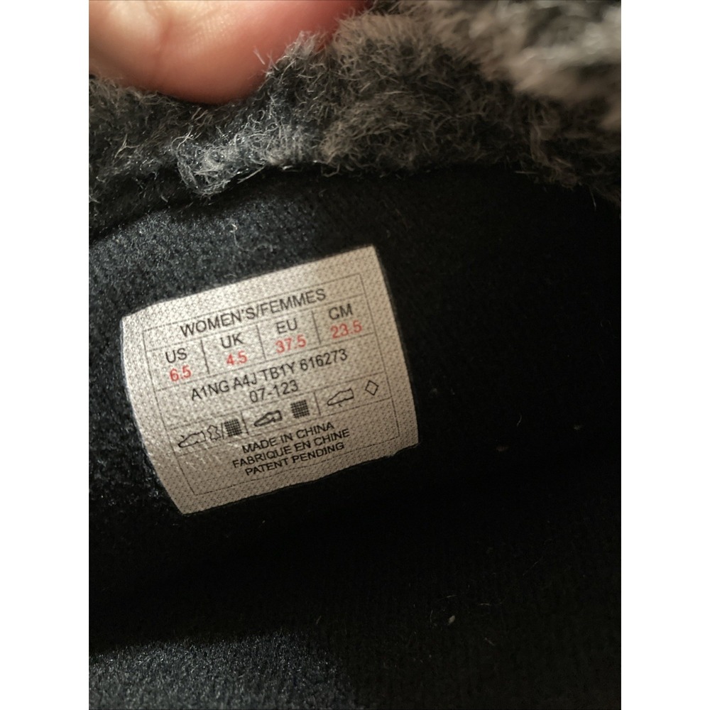 THE NORTH FACE Shellista Pull-On Boots Sz 6.5 Black Pink Snowboot Outdoor $135 - Picture 7 of 8